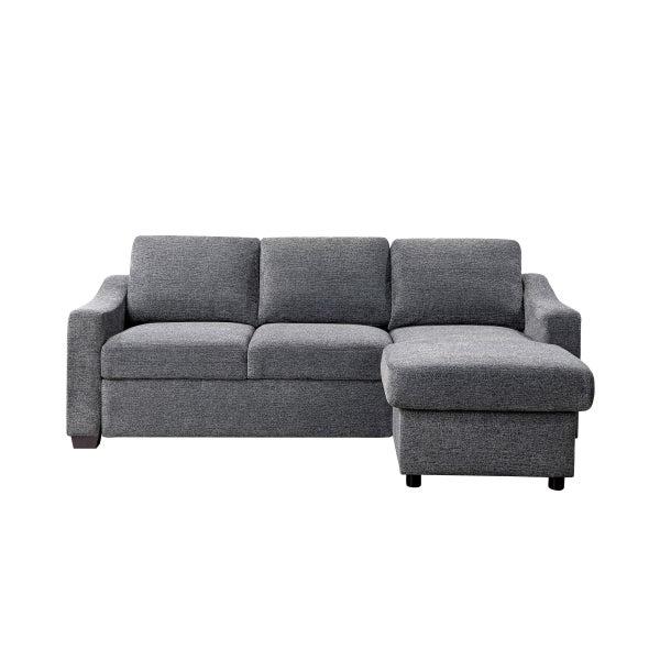 ARIA SOFA CHAISE GRAY