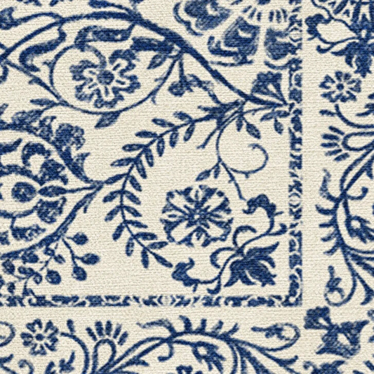 Flatwoven Washable Area Rug, Delphina Design, 8 x 10 ft - Yalz Store