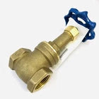 Heavy-Duty Brass Garden Hose Bibb – Quarter-Turn Outdoor Spigot with Ergonomic Handle