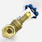 Heavy-Duty Brass Garden Hose Bibb – Quarter-Turn Outdoor Spigot with Ergonomic Handle