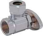 Premium 1/2-in OD x 1/2-in FIP Multi-Turn Angle Stop Valve
