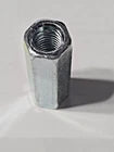 3/8"-16 Zinc-Plated Hex Coupling Nuts – 50 Piece Bulk Pack