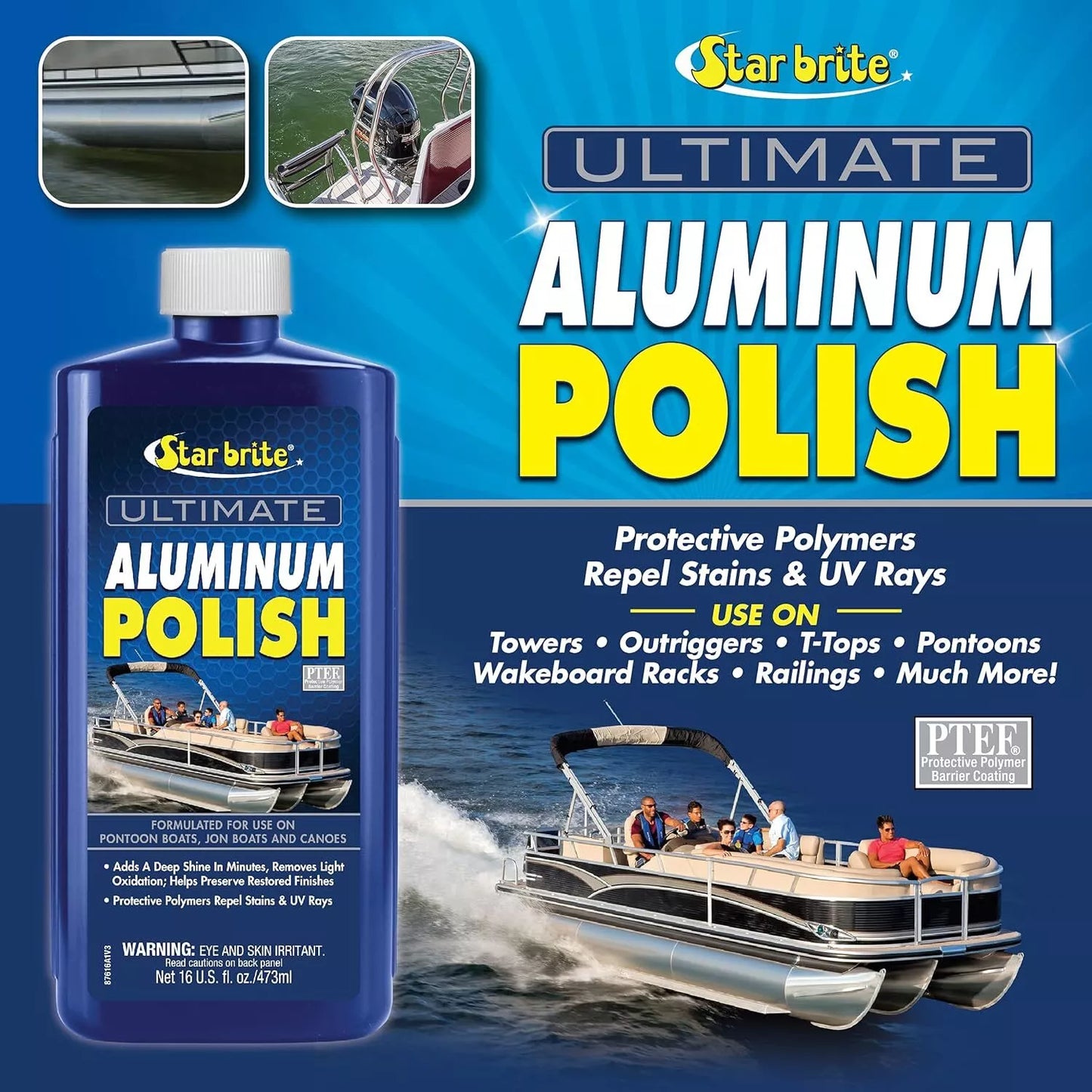 STAR BRITE Ultimate Aluminum Polish - 16 OZ (087616)