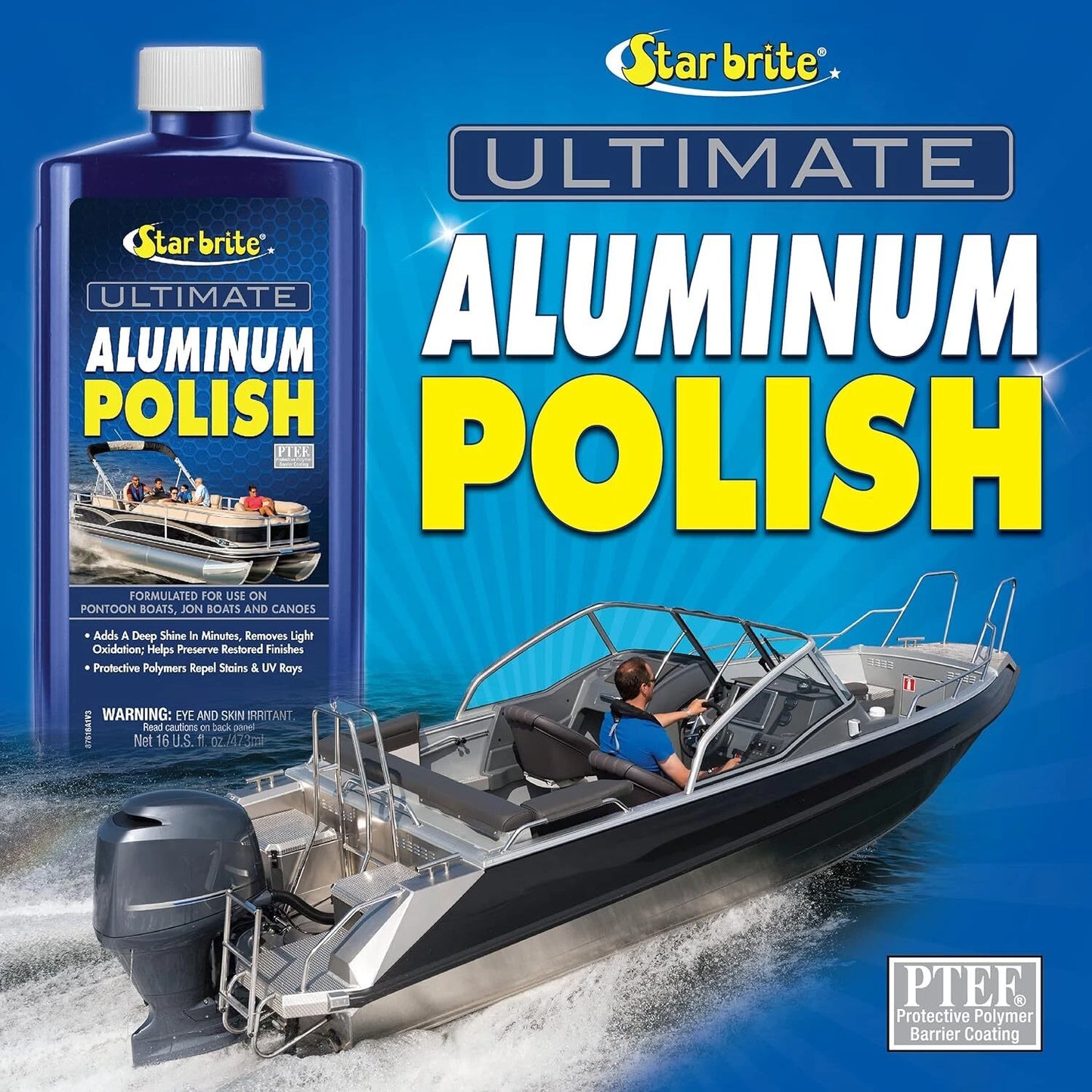 STAR BRITE Ultimate Aluminum Polish - 16 OZ (087616)