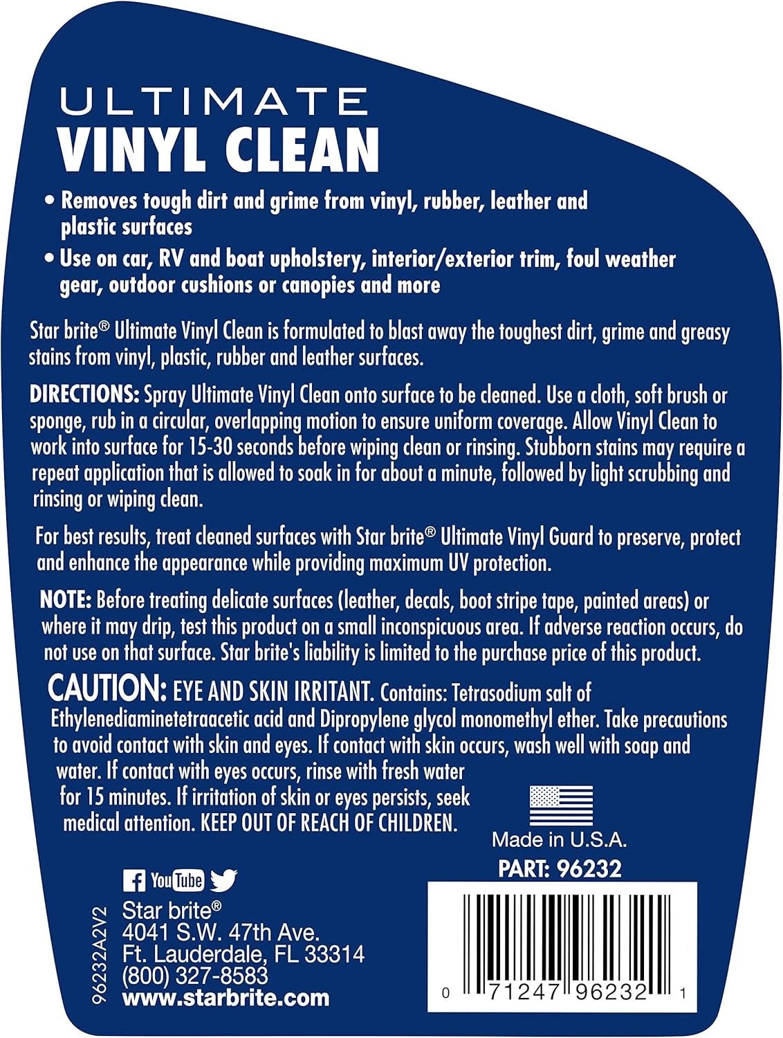 STAR BRITE Ultimate Vinyl Clean - 32 OZ (096232)