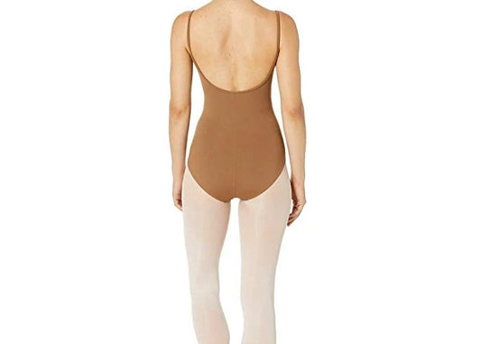Bloch Dance Women's Nejor Microlux Camisole Leotard, Almond, X-Large