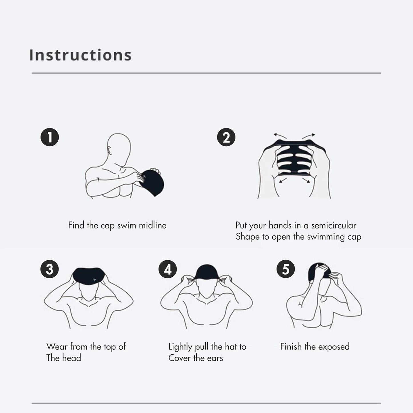 TYR Unisex Adult All-season Swim-caps, Navy