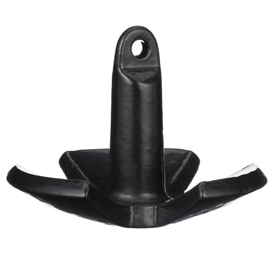 Attwood 9946B1 River Anchor, Black PVC Coated, 15-Pound