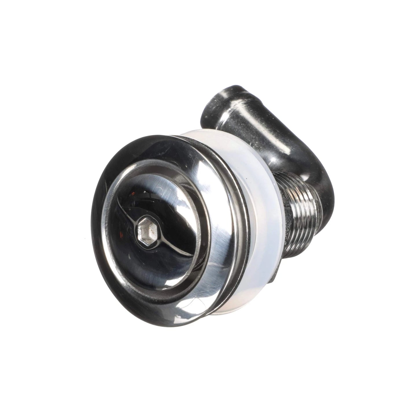 Attwood Enhanced 316 Stainless Steel Alloy Flush-Mount Fuel Vent, 3 1/4-Inch