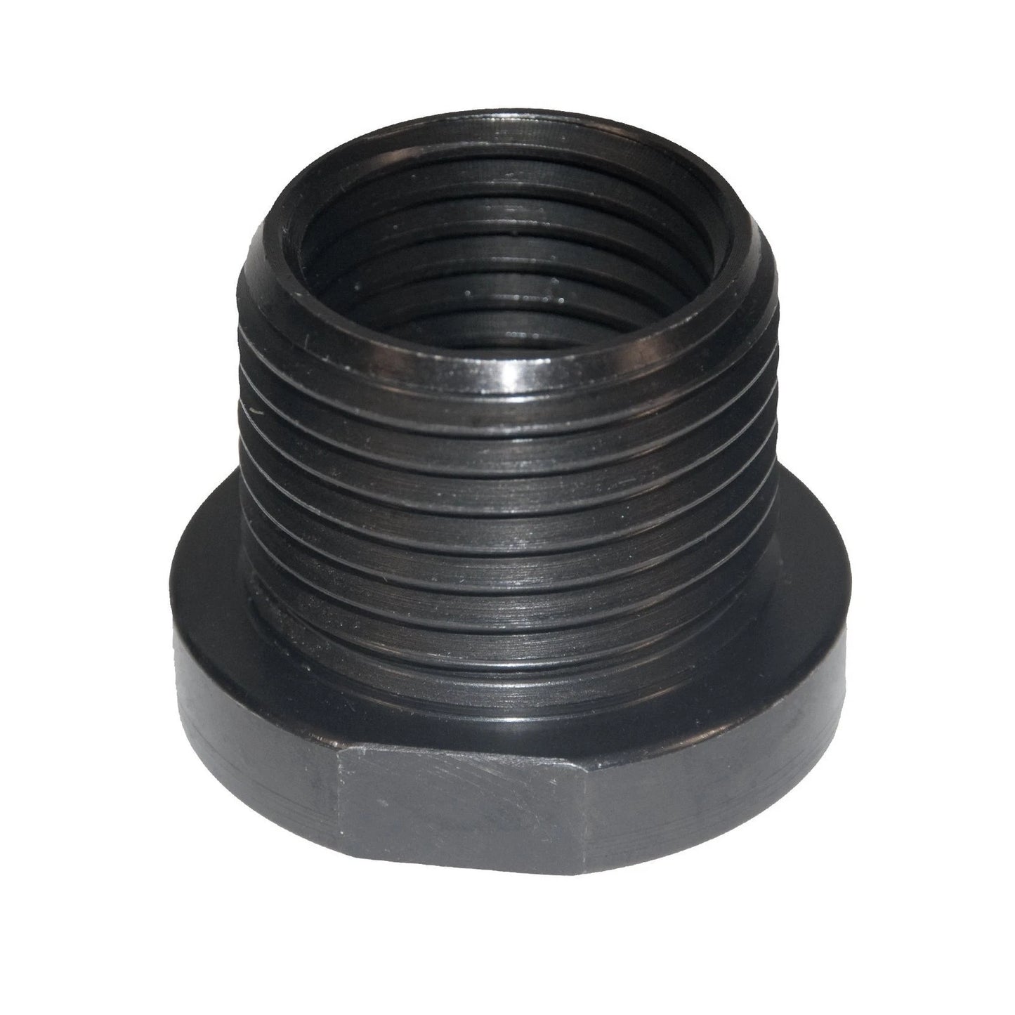 Heavy-Duty Wood Lathe Spindle Adapter - 1-1/2" x 8 TPI to 1-1/4" x 8 TPI