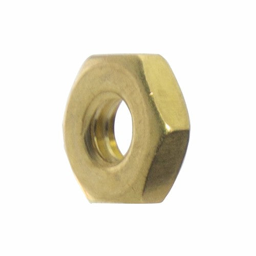 100-Pack Brass Machine Nuts - 6-32 Size Premium Fasteners