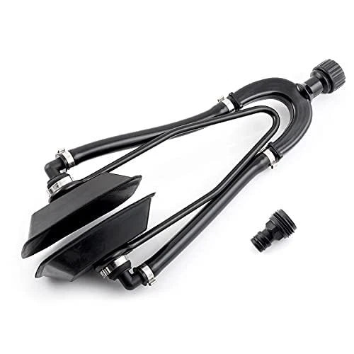 Shoreline Marine Universal Dual Flow Motor Flusher, with Rectangular Muffs, Easy Installation