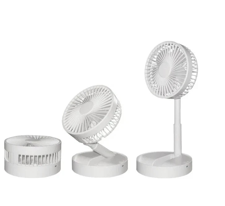 12″ Collapsible Cordless Fan – USB & Battery Powered, 2-Speed - Yalz Store