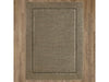 Indoor/Outdoor Textured Area Rug Low Profile - Yalz Store